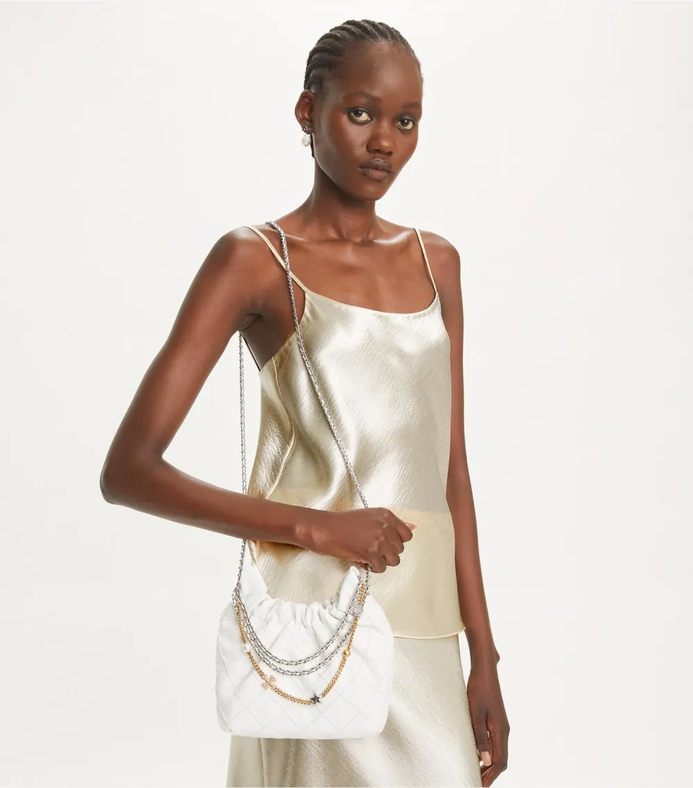 Mini Fleming Soft Distressed Hobo Bag