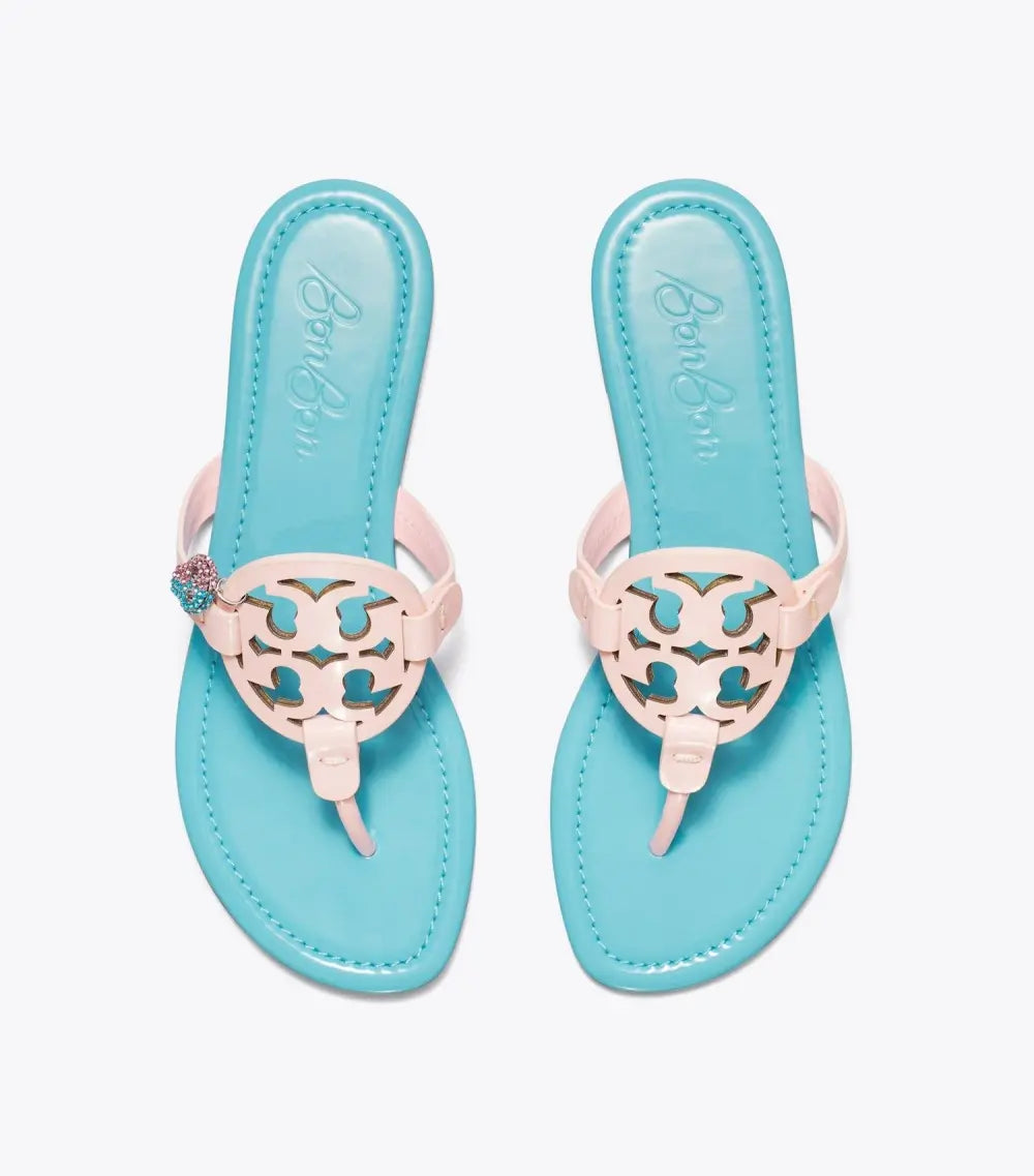 TB x BonBon Miller Patent Charm Sandal
