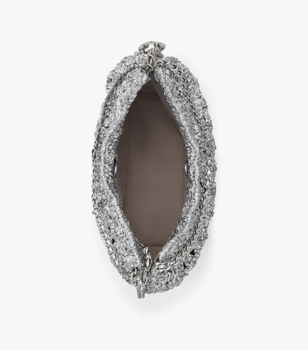 Mini Fleming Woven Hobo Bag