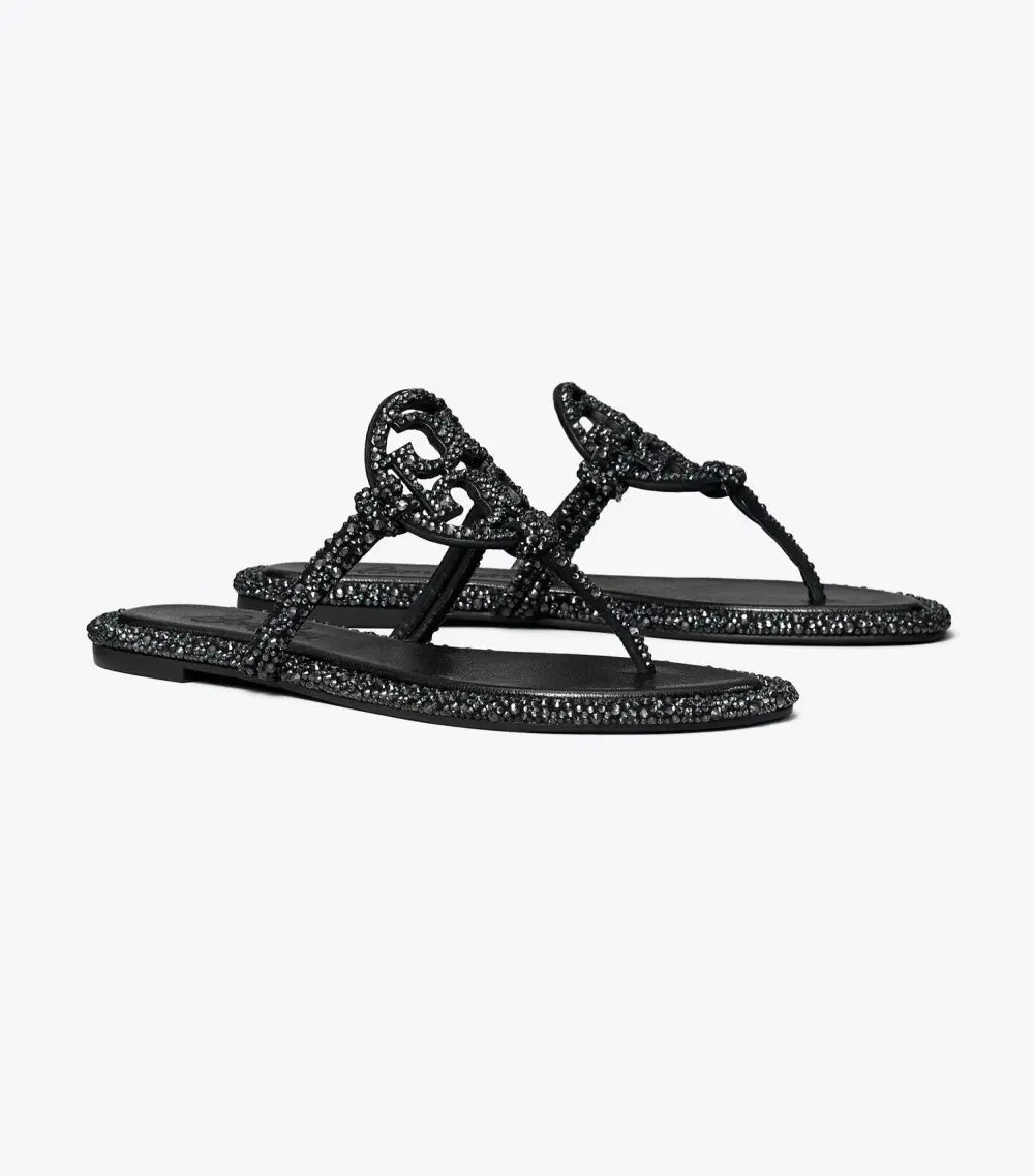 TB x BonBon Miller Knotted Crystal Sandal