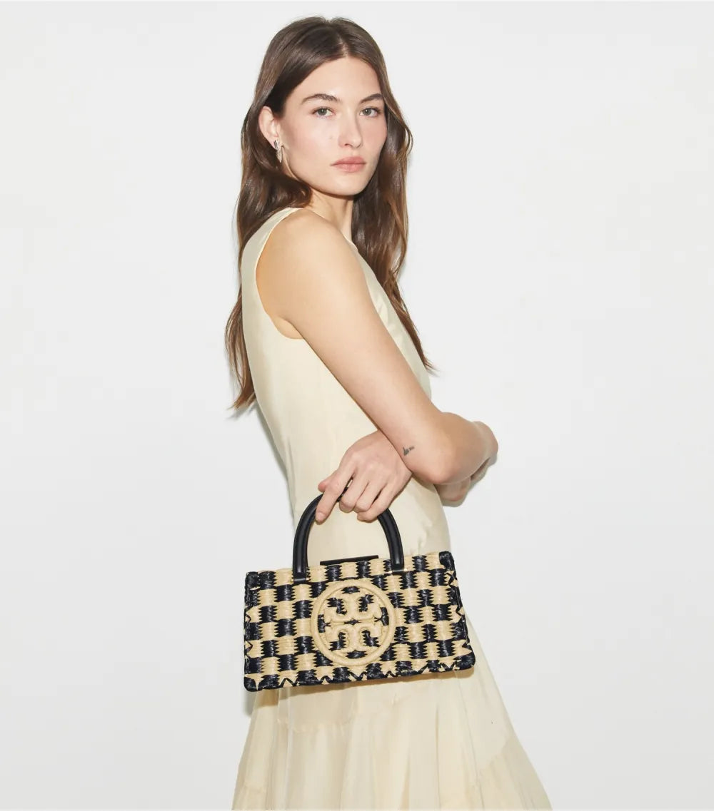 Ella Hand-Crocheted East-West Tote