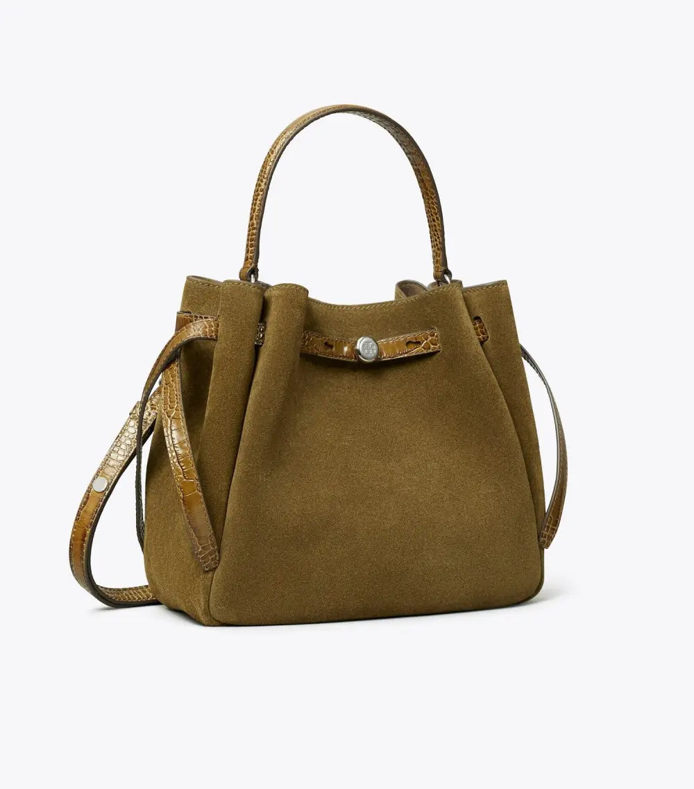 Romy Suede Bucket Bag