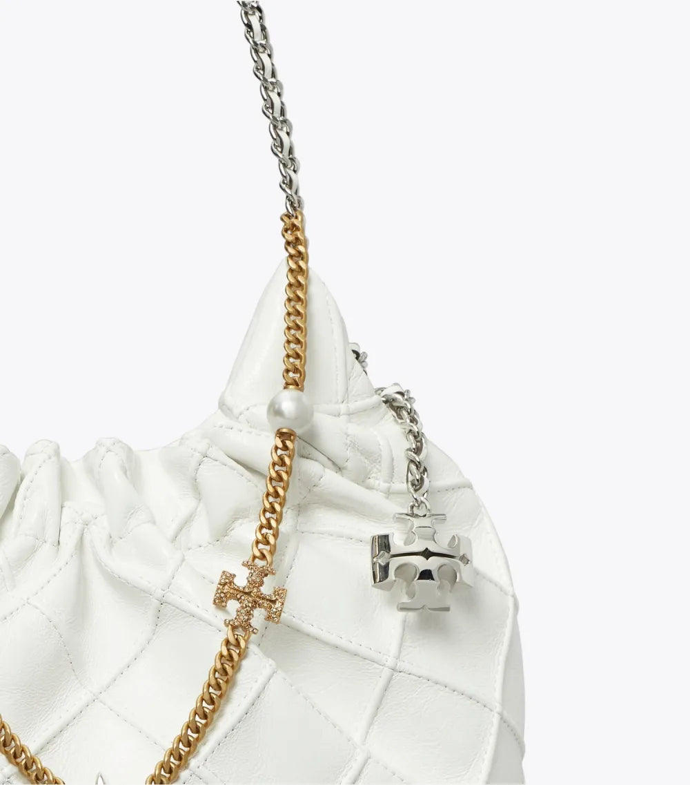 Mini Fleming Soft Distressed Hobo Bag