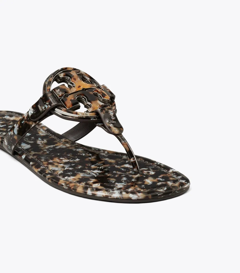 Miller Printed Patent Sandal