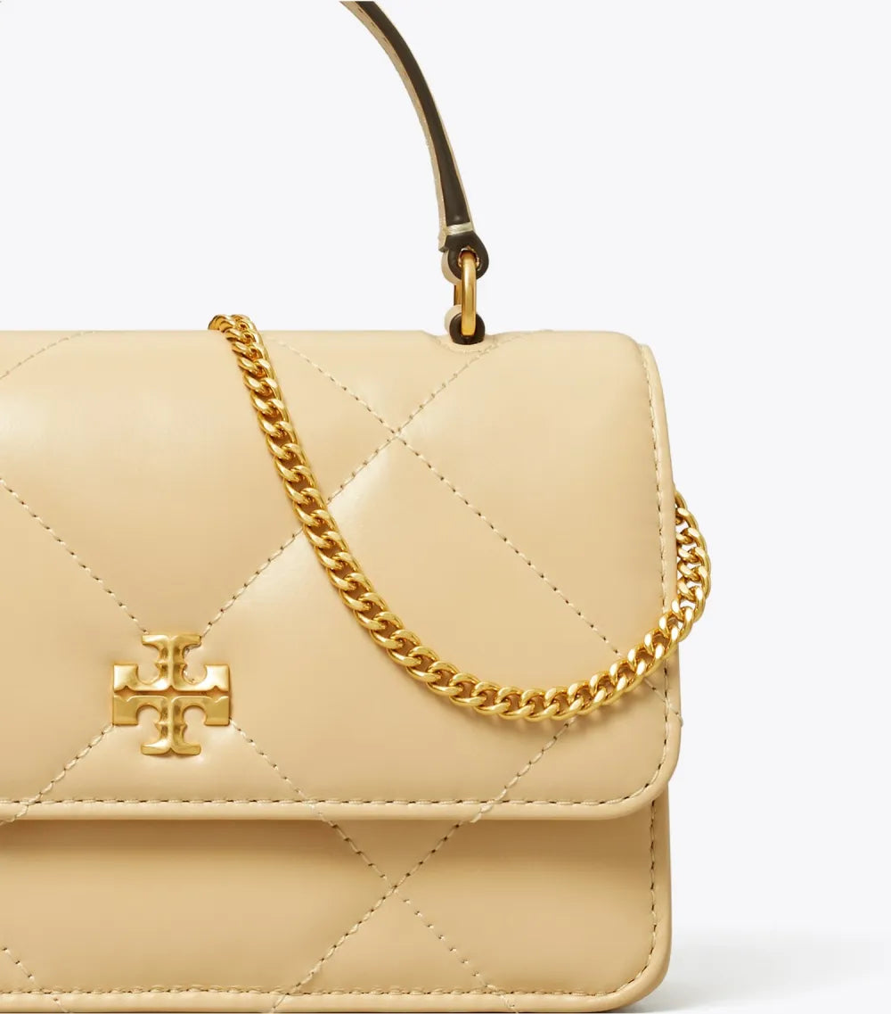 Mini Kira Diamond Quilt Top-Handle Crossbody