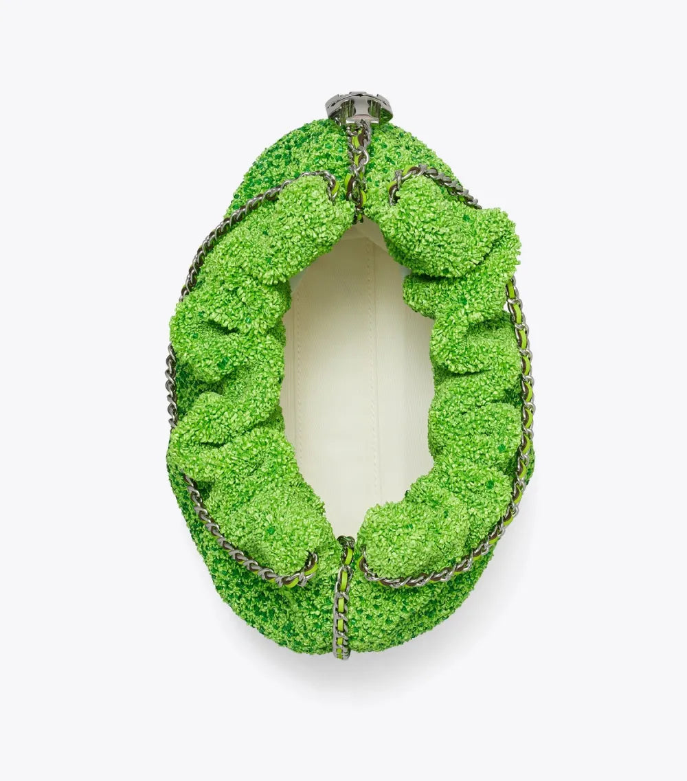 TB x BonBon Mini Fleming Embellished Hobo Bag