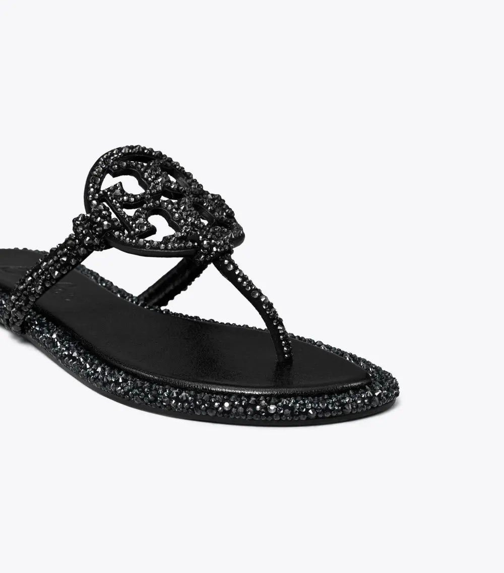 TB x BonBon Miller Knotted Crystal Sandal