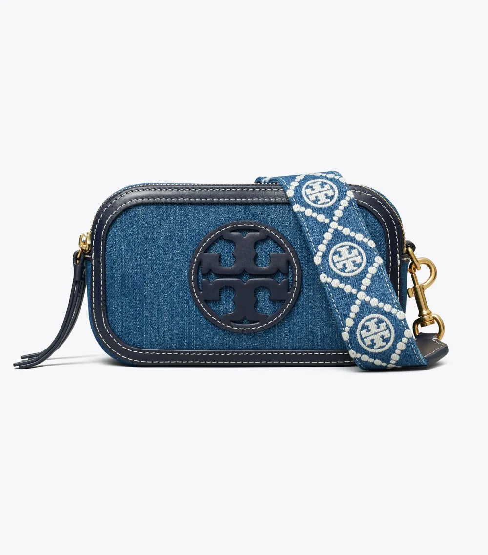 Mini Miller Denim Crossbody Bag