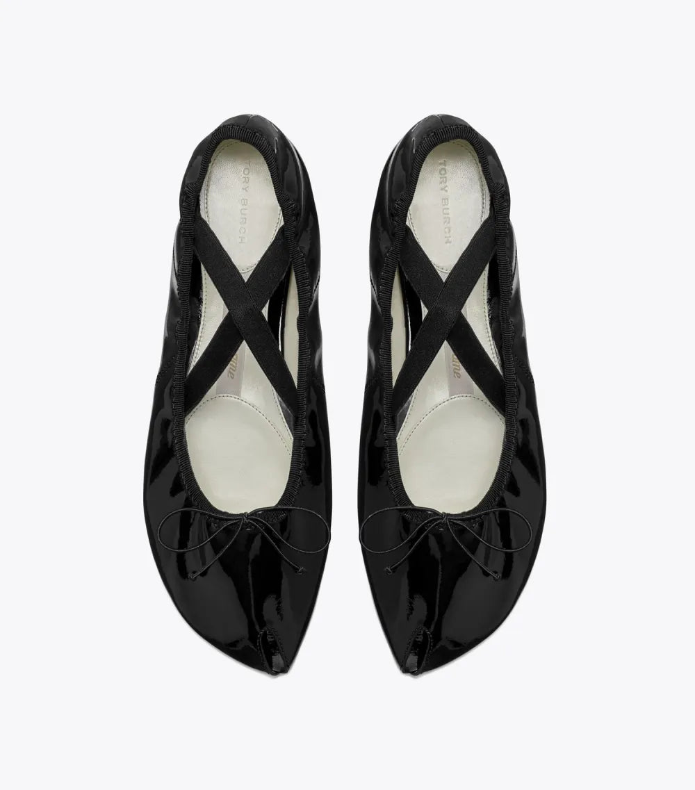 Peep-Toe Mary Jane Ballet