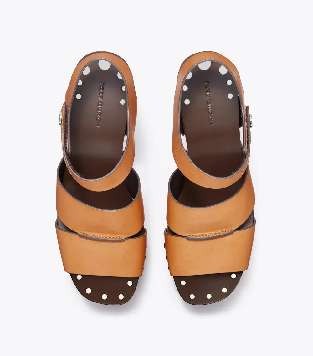 Studded Platform Wedge