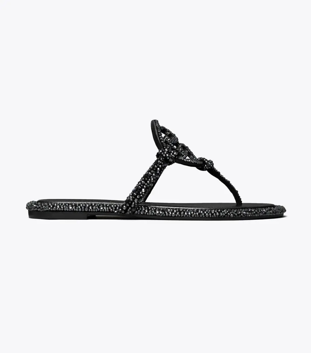 TB x BonBon Miller Knotted Crystal Sandal