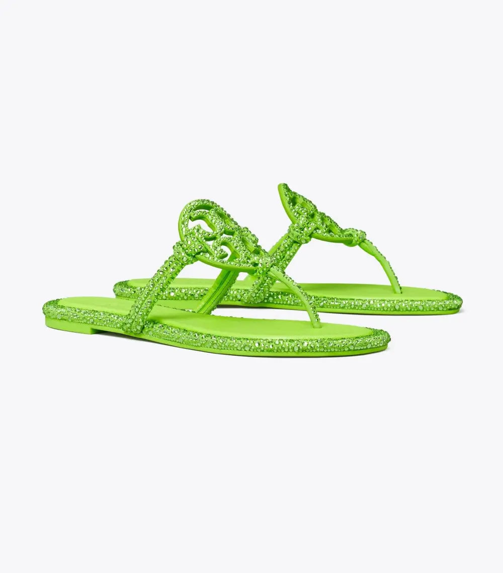 TB x BonBon Miller Knotted Crystal Sandal