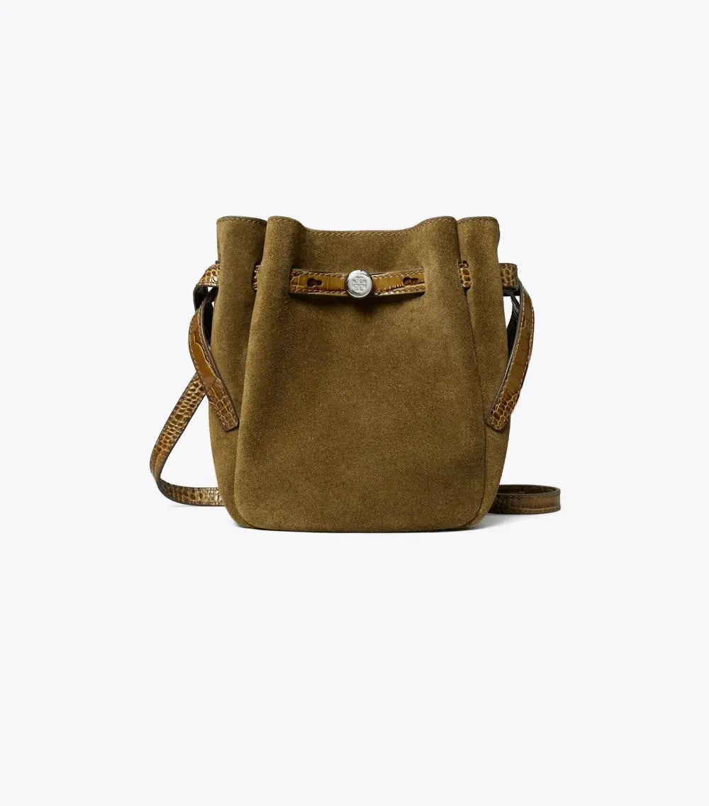 Small Romy Suede Crossbody