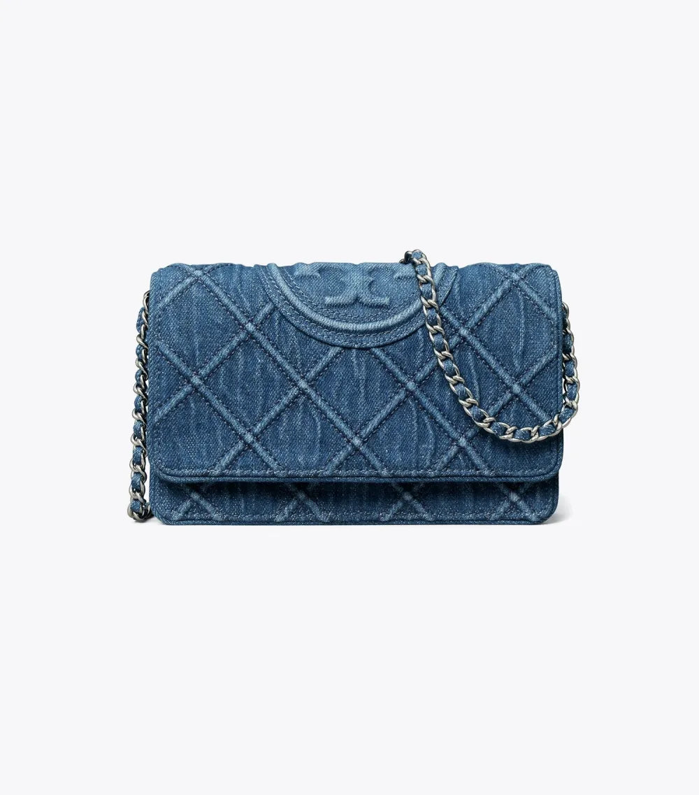 Fleming Soft Denim Crossbody