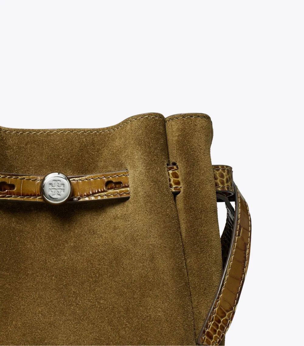 Small Romy Suede Crossbody