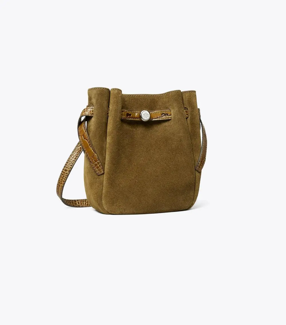 Small Romy Suede Crossbody