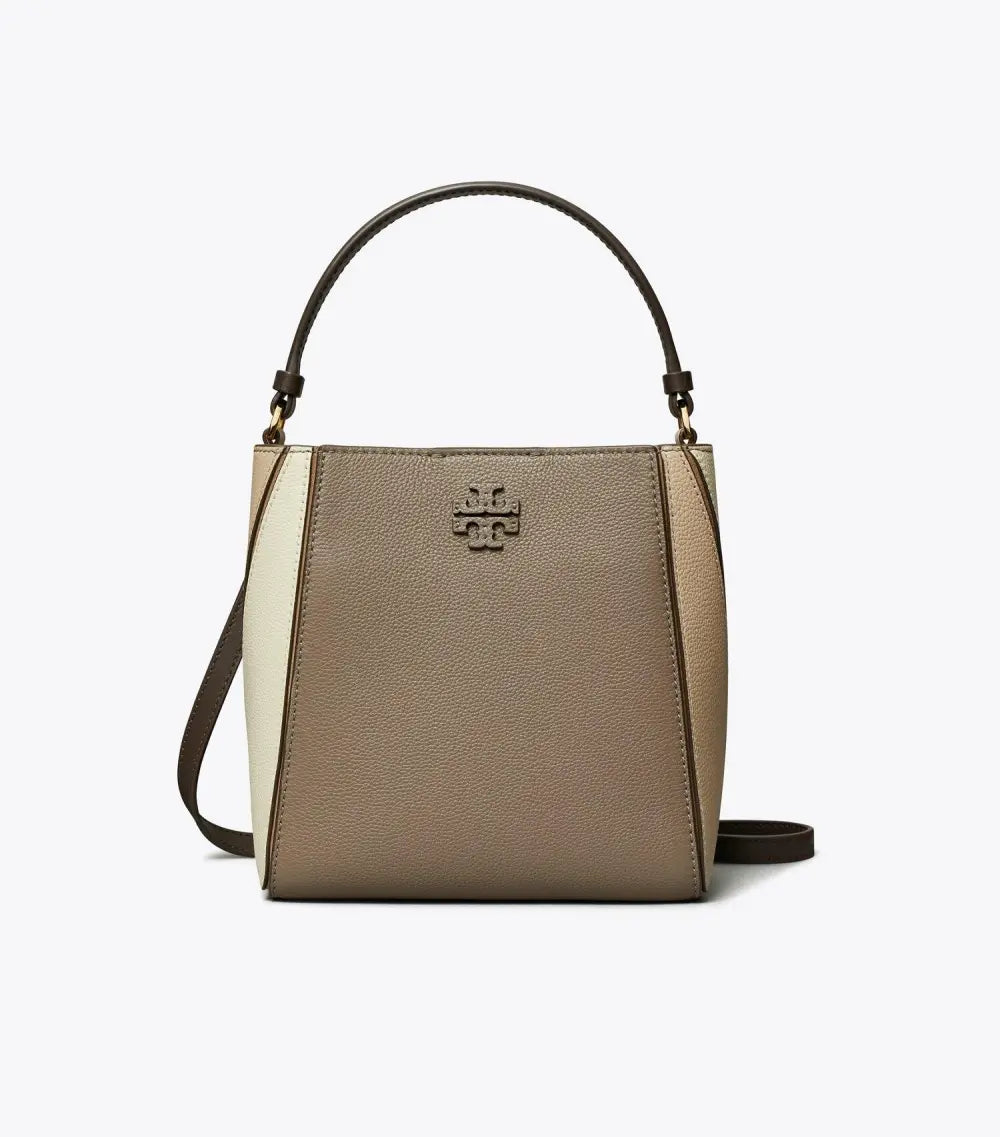 Small McGraw Colorblock Bucket Bag