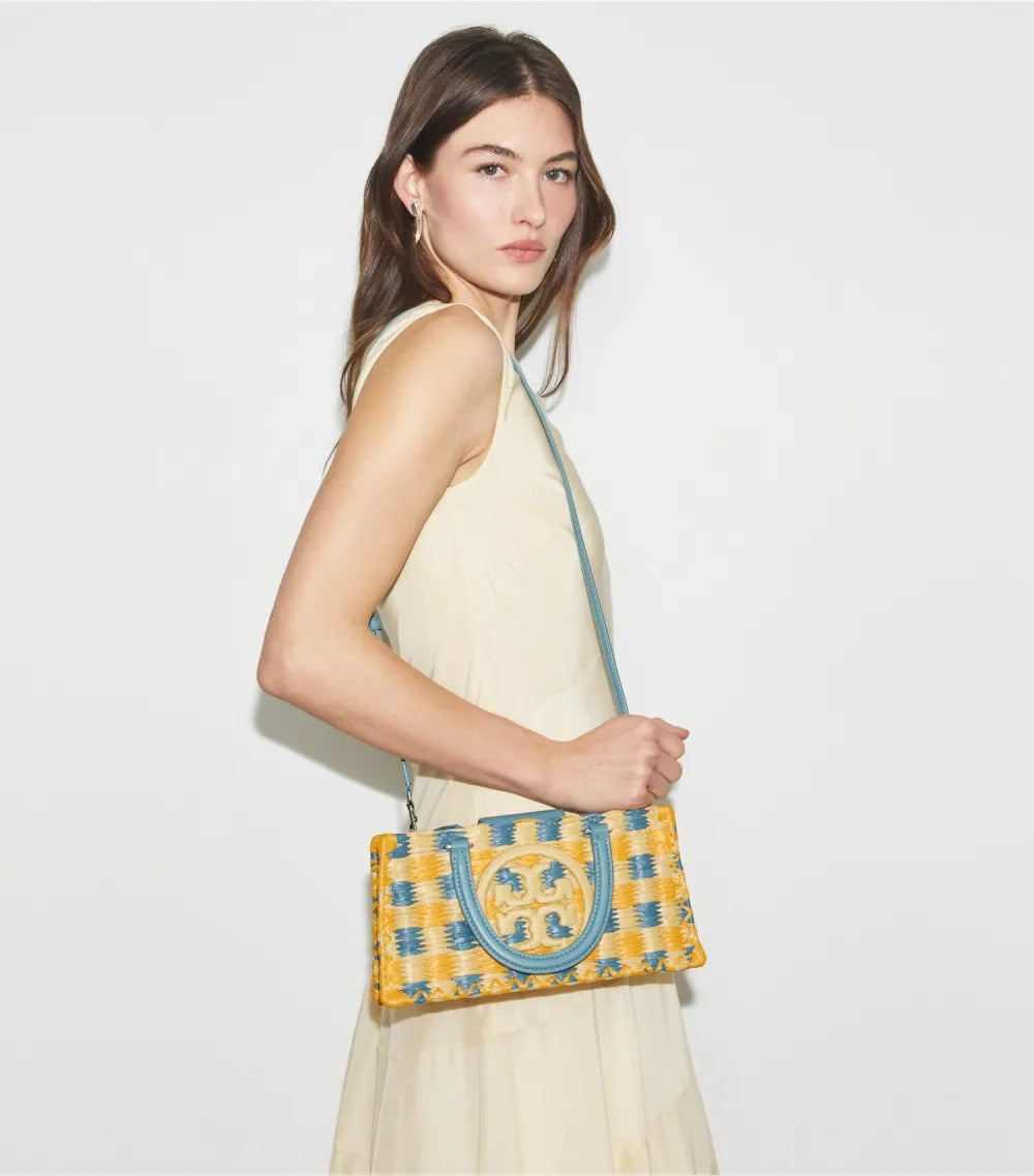 Ella Hand-Crocheted East-West Tote