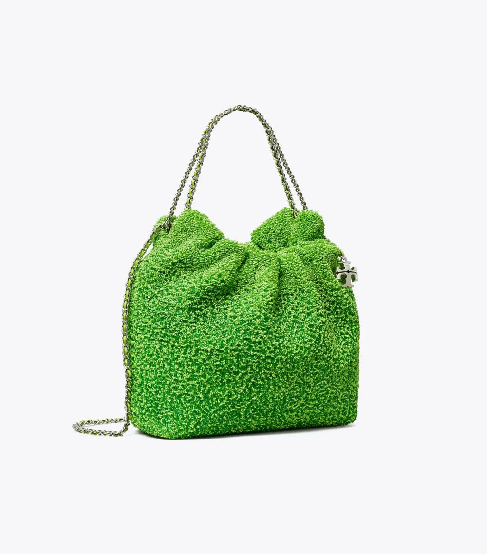 TB x BonBon Mini Fleming Embellished Hobo Bag