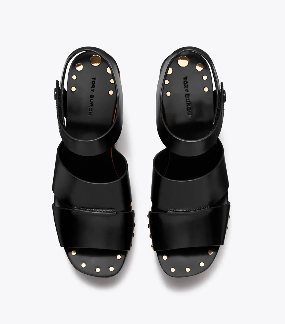 Studded Platform Wedge