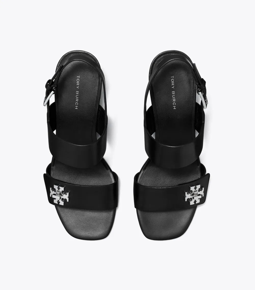 Turnlock Heeled Sandal