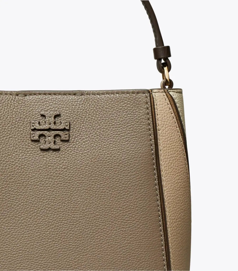 Small McGraw Colorblock Bucket Bag