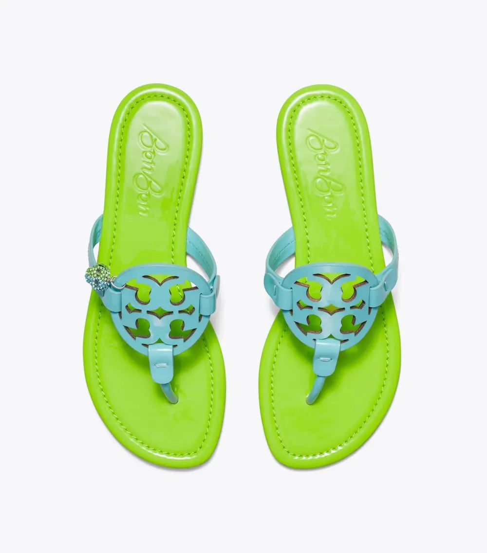 TB x BonBon Miller Patent Charm Sandal