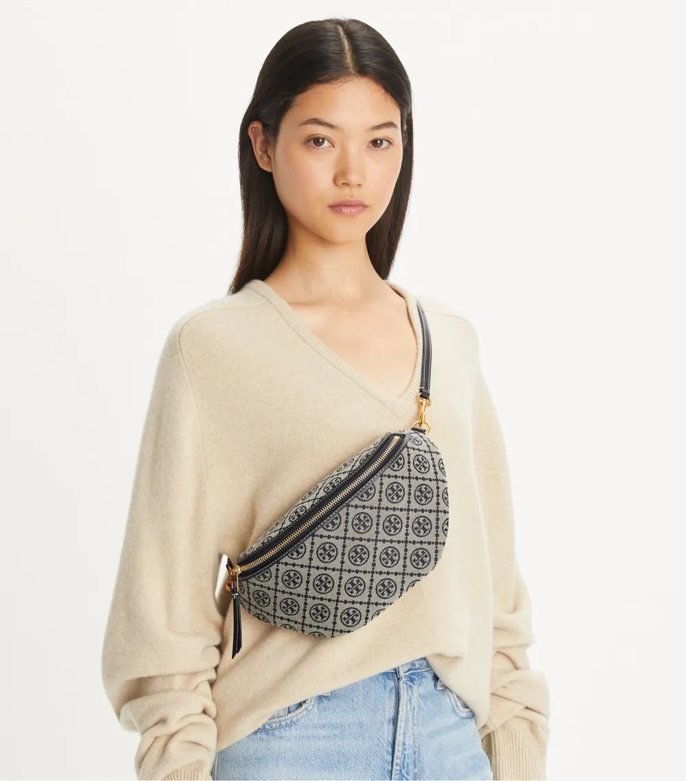 T Monogram Belt Bag