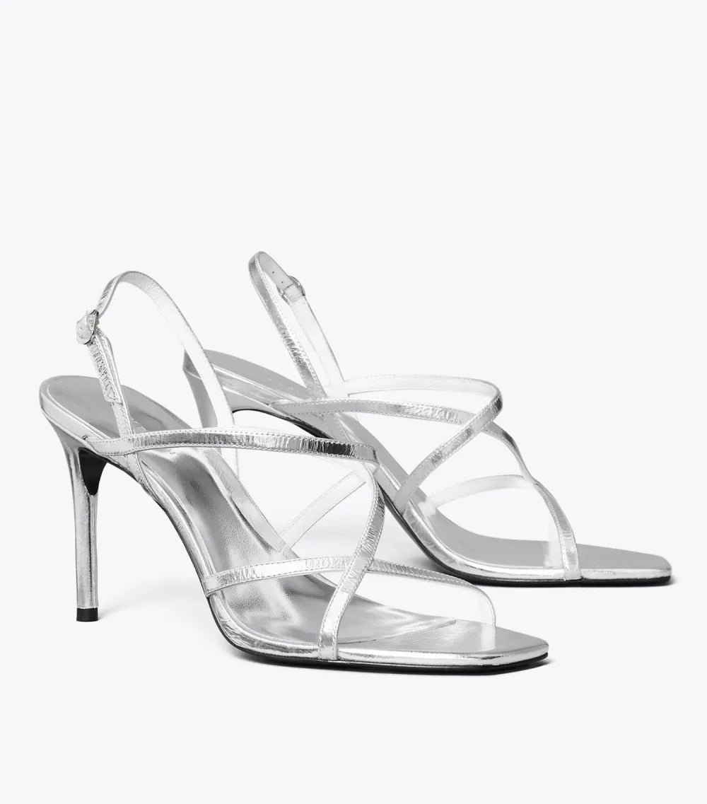 Multi-Strap Heeled Sandal