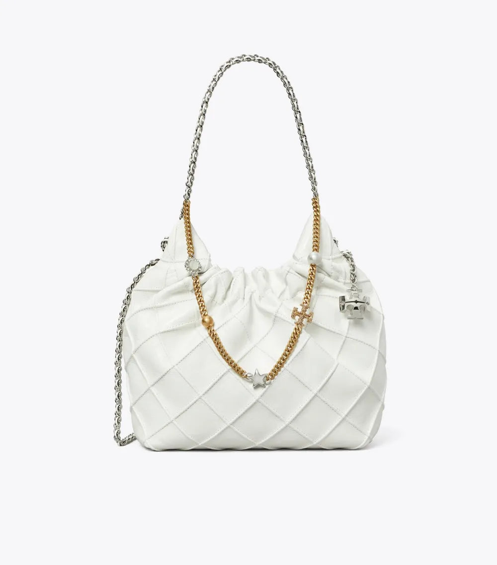 Mini Fleming Soft Distressed Hobo Bag