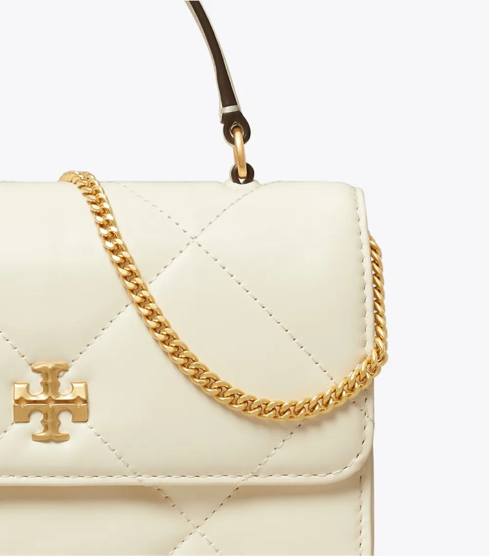 Mini Kira Diamond Quilt Top-Handle Crossbody