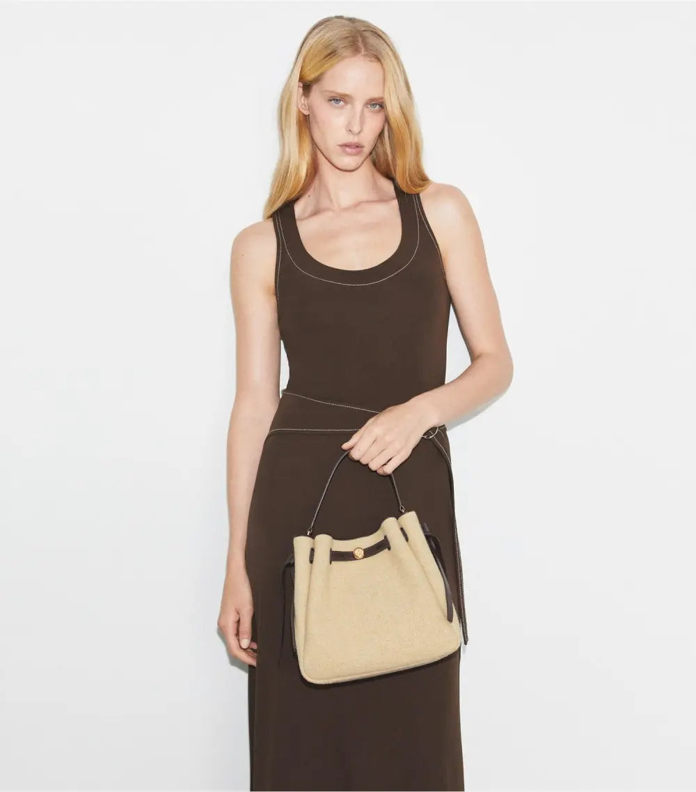 Romy Canvas Bucket Bag