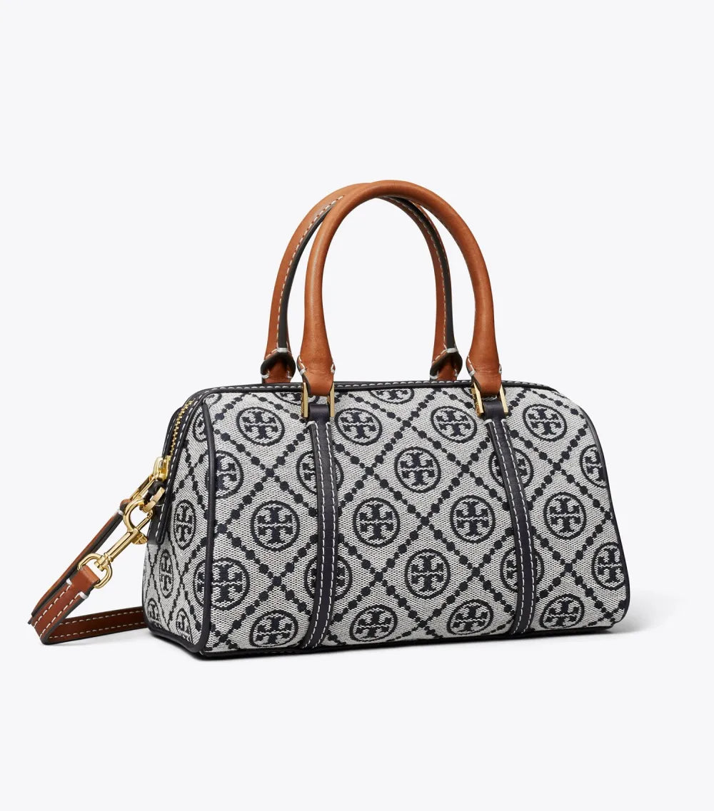 T Monogram Petite Barrel Bag
