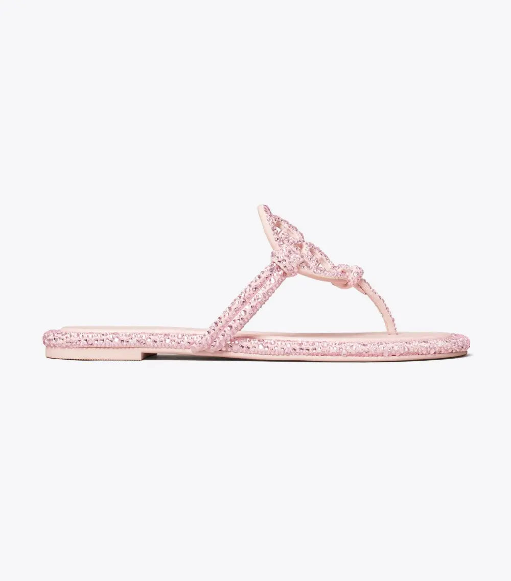 TB x BonBon Miller Knotted Crystal Sandal