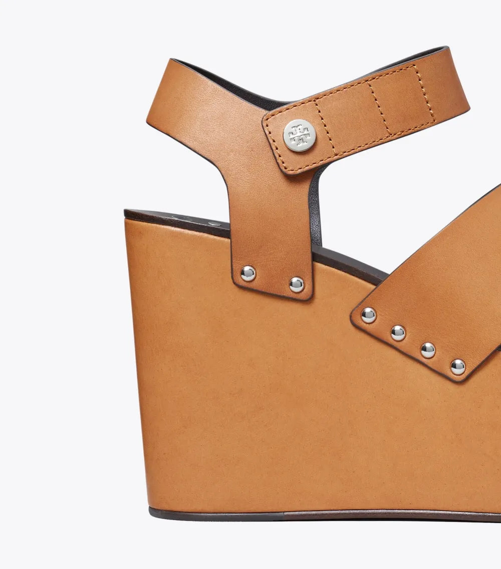 Studded Platform Wedge