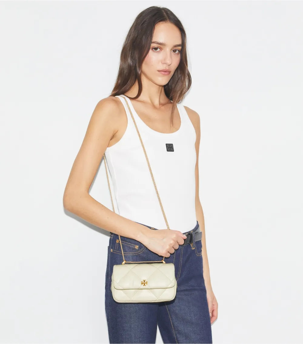 Mini Kira Diamond Quilt Flap Bag