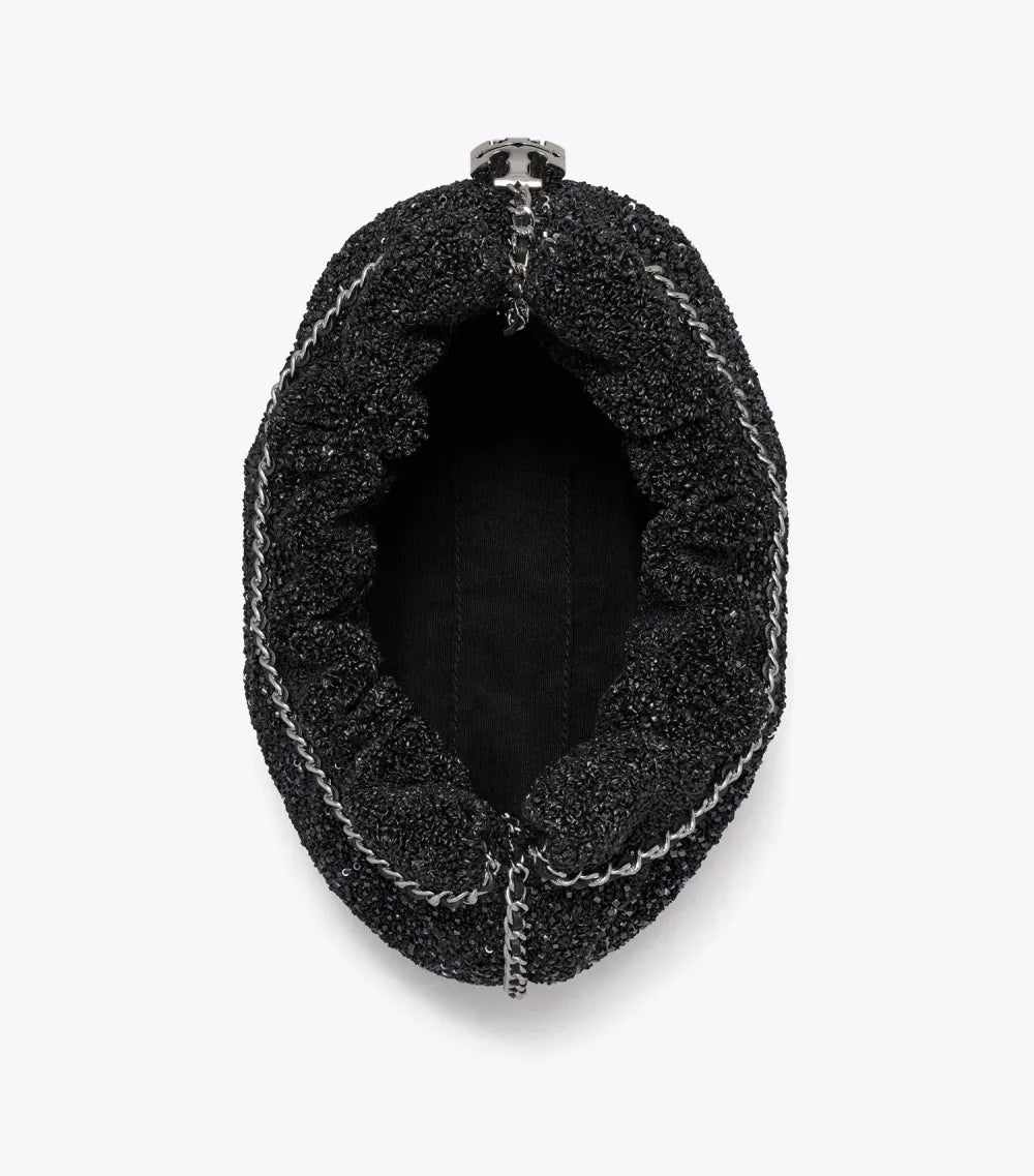 TB x BonBon Mini Fleming Embellished Hobo Bag