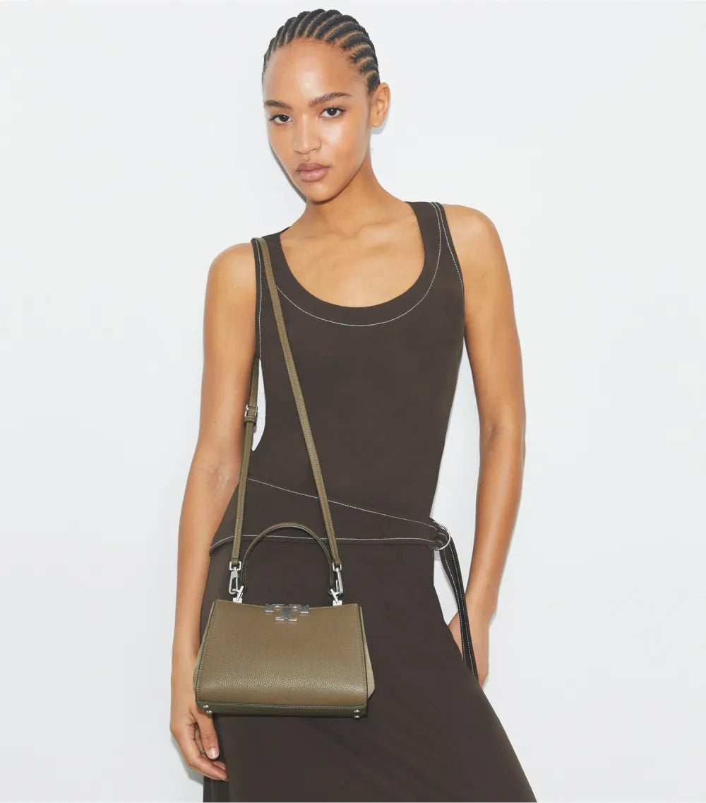 Mini Eleanor Pebbled Satchel