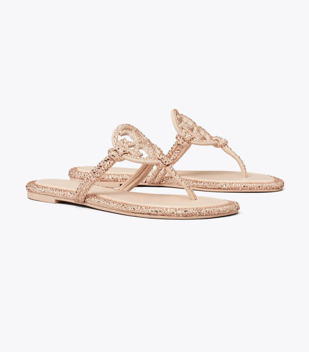 Miller Pavé Knotted Sandal