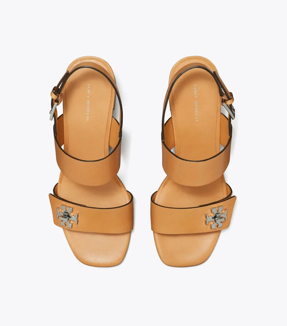 Turnlock Heeled Sandal