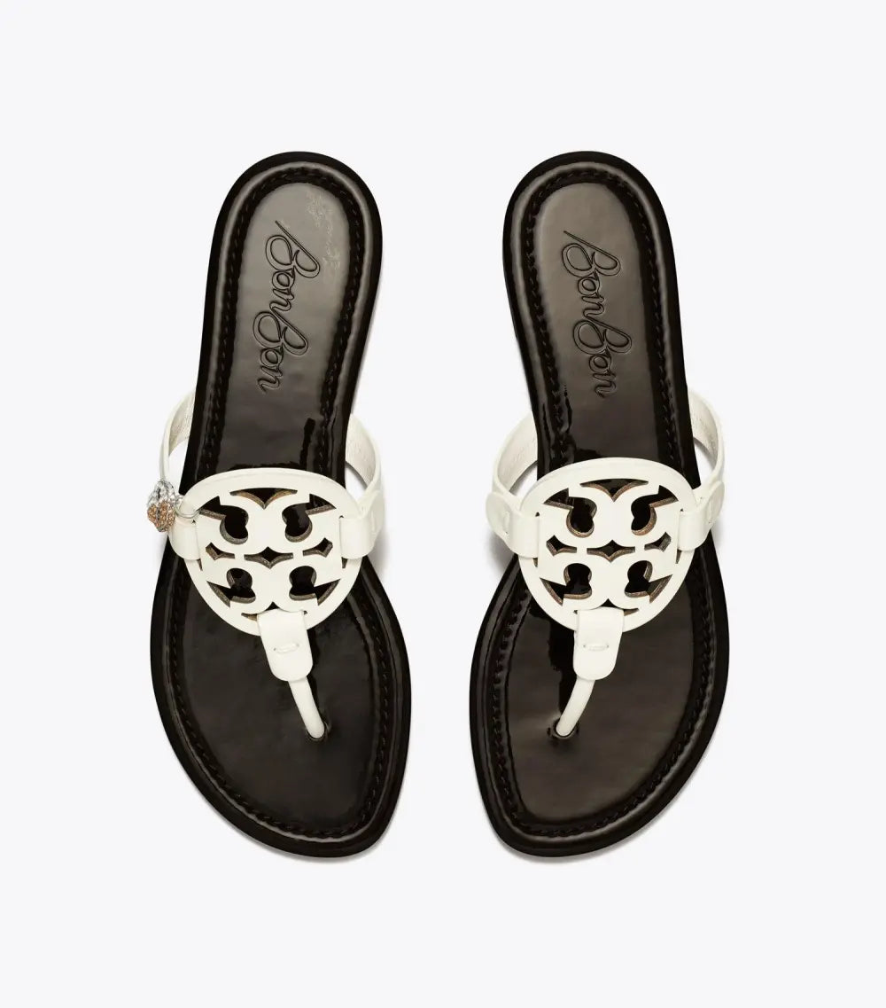 TB x BonBon Miller Patent Charm Sandal