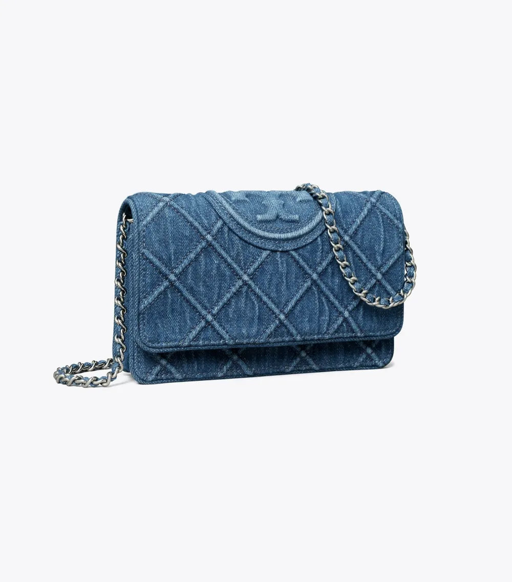 Fleming Soft Denim Crossbody