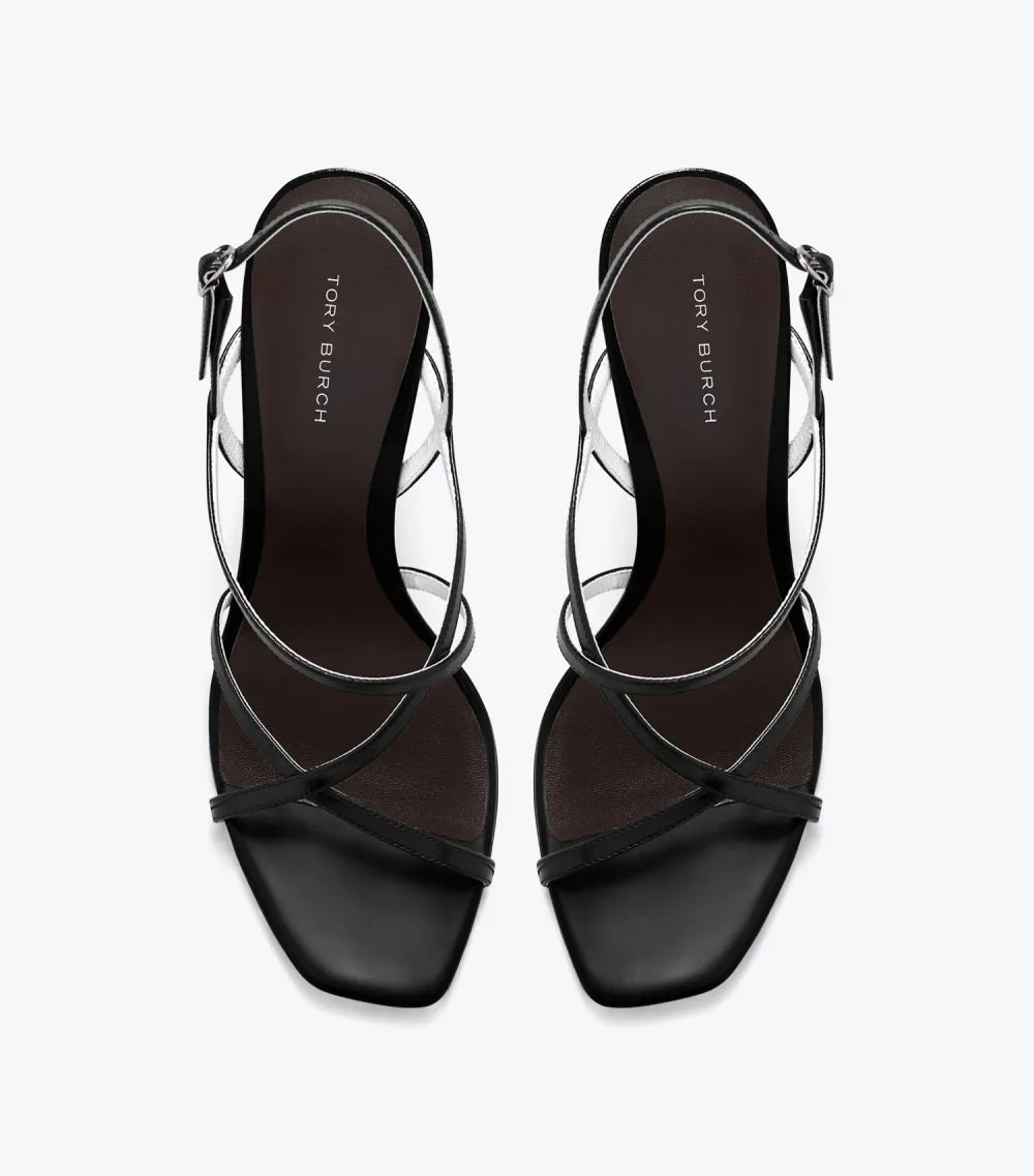 Multi-Strap Heeled Sandal