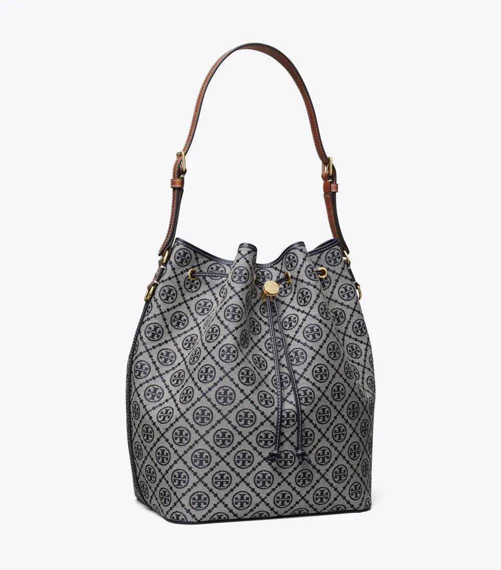T Monogram Oversized Bucket Bag